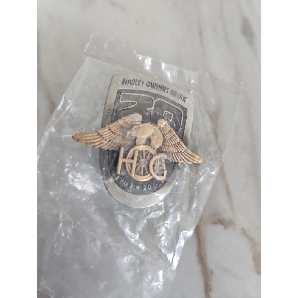 Harley Davidson Owners Group HOG Motorcycles Pin 20 Years 1983- 2003